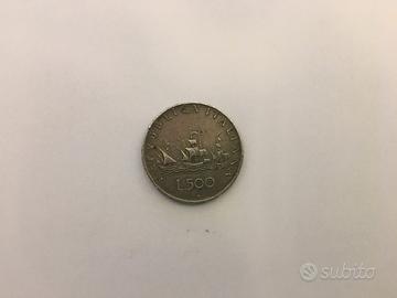 Moneta l.500 caravelle anno 1959