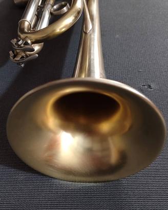 Tromba Bb di grigoli ottone satinato