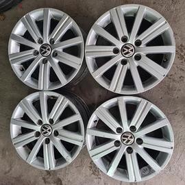 4 Cerchi da 15' in Lega - Volkswagen - Golf 6 5 K0