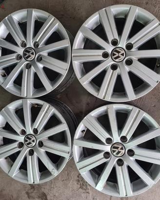4 Cerchi da 15' in Lega - Volkswagen - Golf 6 5 K0