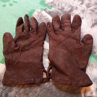 vintage guanti donna vera pelle 
