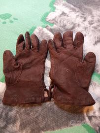 vintage guanti donna vera pelle 