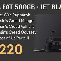 PS4 FAT 500GB - Giochi digitali inclusi