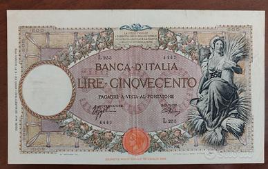 Banconota 500 lire