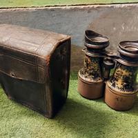 Binocolo antico 1890 ww1 RARO!