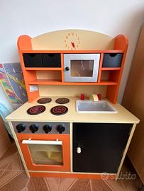 Cucina Giocattolo per Bambini - Legno
