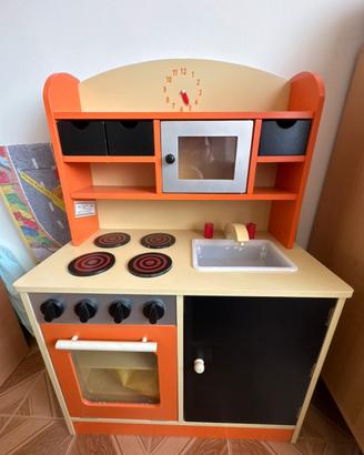 Cucina Giocattolo per Bambini - Legno