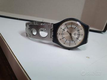 orologio swatch metallo jewels