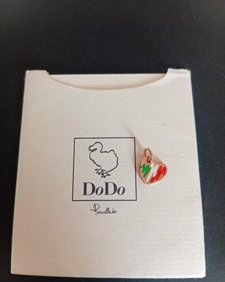 ciondolo cuore italia oro rosa dodo