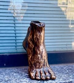 ROBERT CLERGERIE Piede in Bronzo Scultura  74/100
