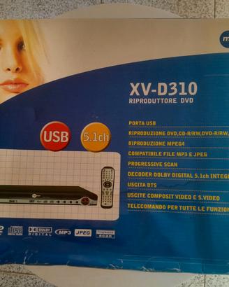 Riproduttore DVD + Televisore Akai nuovi.