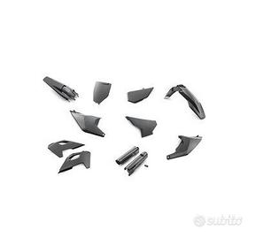 KIT COMPONENTI IN PLASTICA NERO