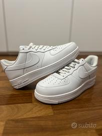 Nike Airforce 1 bianche taglia 43