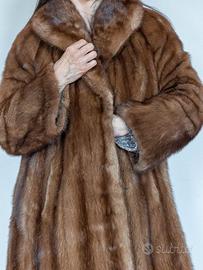 Pelliccia di Visone Vintage Pelli Intere Zulian