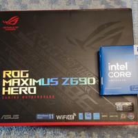 Bundle i7 14700kf asus z690 rog maximus hero