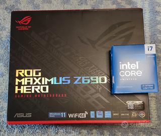 Bundle i7 14700kf asus z690 rog maximus hero