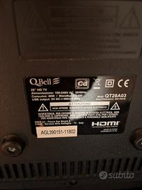Tv led 28’ Qbell no video - audio ok