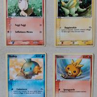 Lotto 4 carte Near Mint Ex Smeraldo Pokémon