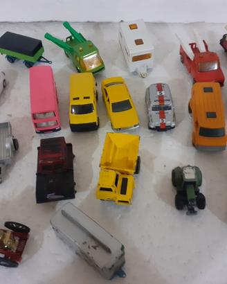 lotto Auto modellismo statico matchbois majorette 