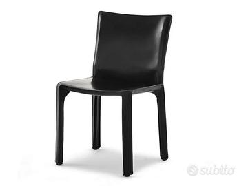 412 Cab Sedia Cuoio di Cassina