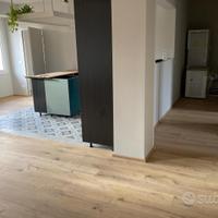 Parquet maxiplancia oliato con nodi a Savona