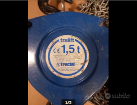 PARANCO A CATENA PROFESSIONALE  TRACTEL TRALIFT