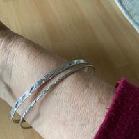 Braccialetti rigidi in argento