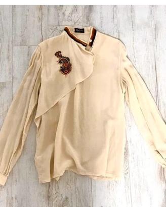 Camicia in pura seta