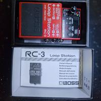 Loop station e foot switch Boss