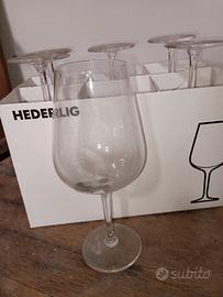 bicchieri da acqua da vino e flut