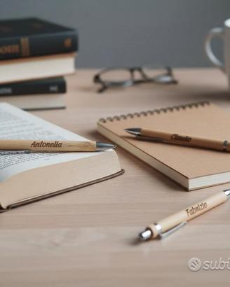 Penne personalizzabili in legno