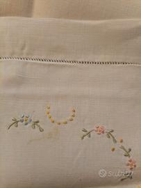 lenzuolino e federa in lino 