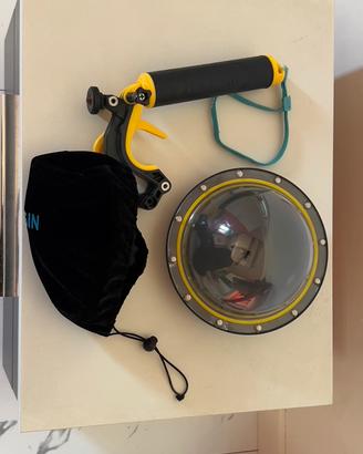 Dome per GoPro – Accessorio Subacqueo con Manico
