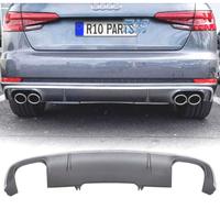 DIFFUSORE AUDI A4 B9 16-19 LOOK S4