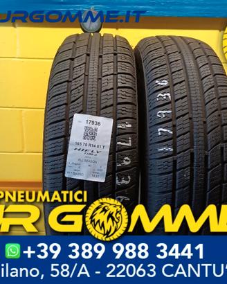 2 Gomme al 80% 165/70/14 HIFLY 4 Stagioni - Cantù