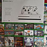 Console xboxone S 1tb + 2 pad + 20 giochi original