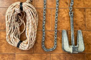 Ancora hall 4kg + cima e catena