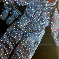 Tuta da sci bambina + guanti