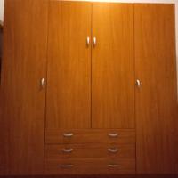 Armadio 4 Ante con Cassetti – 200 x 52 x 200 cm