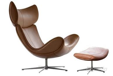 Poltrona Imola con Pouf –  Artigianale