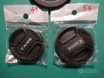 Tappi anteriori per obiettivi Canon EF, RF