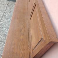 panca legno massello 