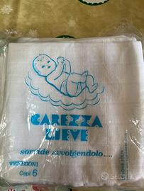 Panni garzati in puro cotone  per bambini