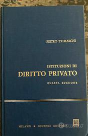 Testo universitario Istituzioni di Diritto Privato