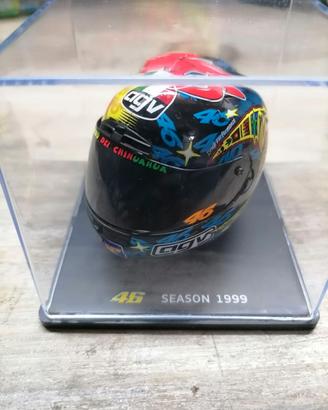 Mini Casco Valentino Rossi Season 1999 1:8