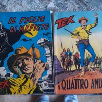 Fumetti: lotto 4 albi di TEX Prima Edizione