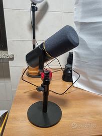 Microfono Tonor dinamico RGB