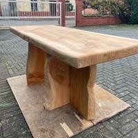 Tavolo cedro Libano fatto a mano