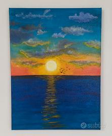 Dipinto in acrilico su tela.