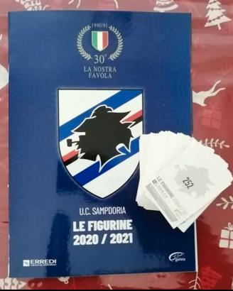 album figurine sampdoria erredi nuovo 2020/2021 co